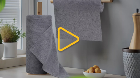 Багаторазові серветки з мікрофібри в рулоні